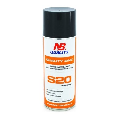 Aerozolinė Cinko danga 400ml QUALITY ZINC  NB Quality