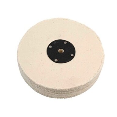 Poliravimo diskas LEA 250 mm (60 fold) Calico DG Loosefold, baltas