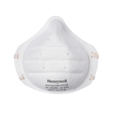 Respiratorius be vožtuvo FFP2 Super One (30vnt.) HONEYWELL