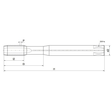 Sriegiklis HSSE PM 6HX DIN371 Nachreiner