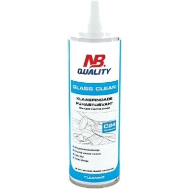 Stiklinių paviršių valymo putos C24 500ml GLASS CLEAN NB Quality