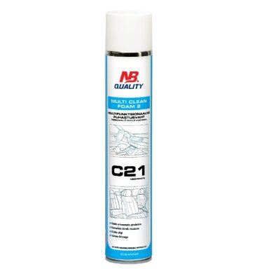 Universalios valymo putos C21 750ml MULTI CLEAN FOAM 2 NB Quality