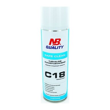 Valymo priemonė C18 (popier.lipdukų nuėmimui) 500ml SAFE CLEAN NB Quality
